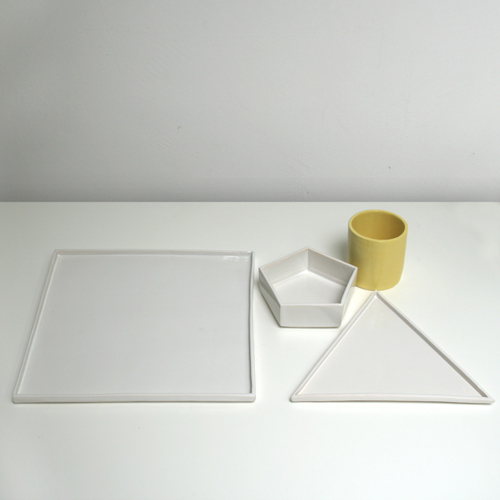 shapes dinnerset spread
